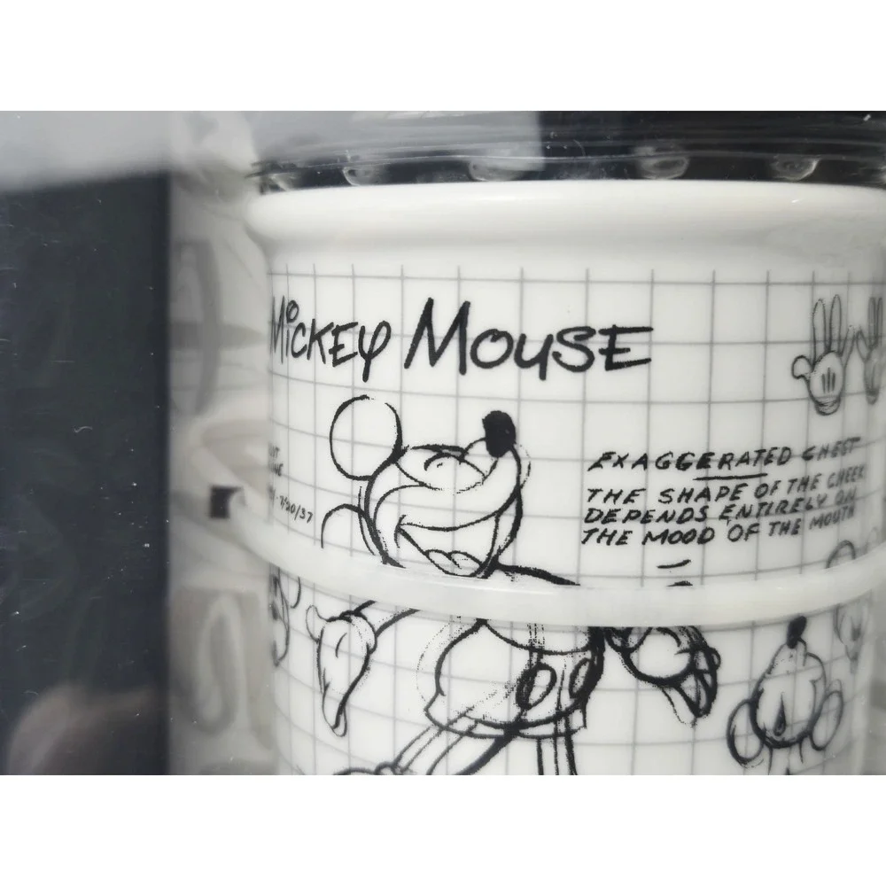 Disney Sketchbook sugar‎ and creamer set NEW Mickey Mouse